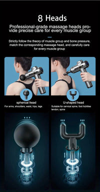 Utilisation pistolet massage - recuperation musculaire