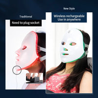 Utilisation masque LED anti-age - resultat peau