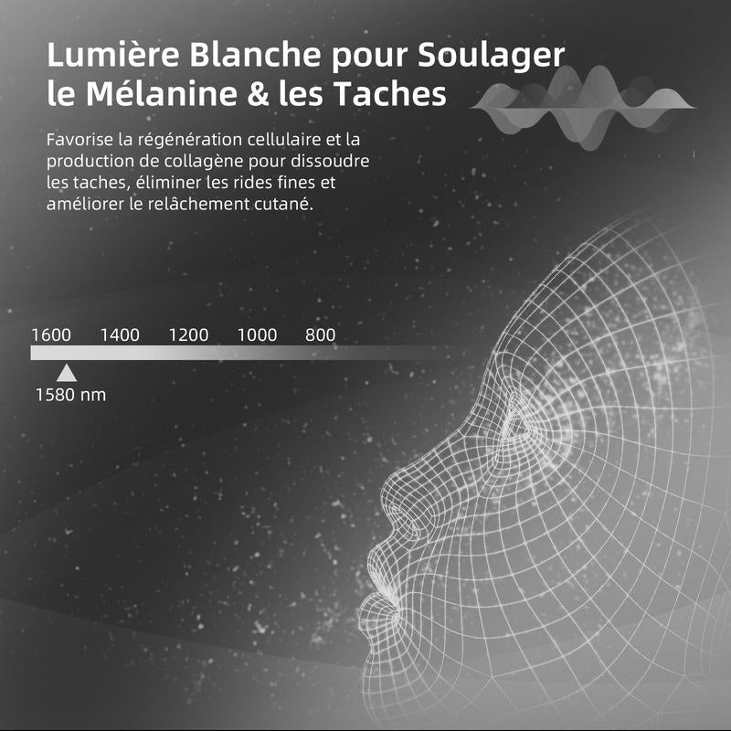 Masque LED Visage Pro 51 LED — Anti-Âge, Anti-Acné & Éclat | Madomotech™