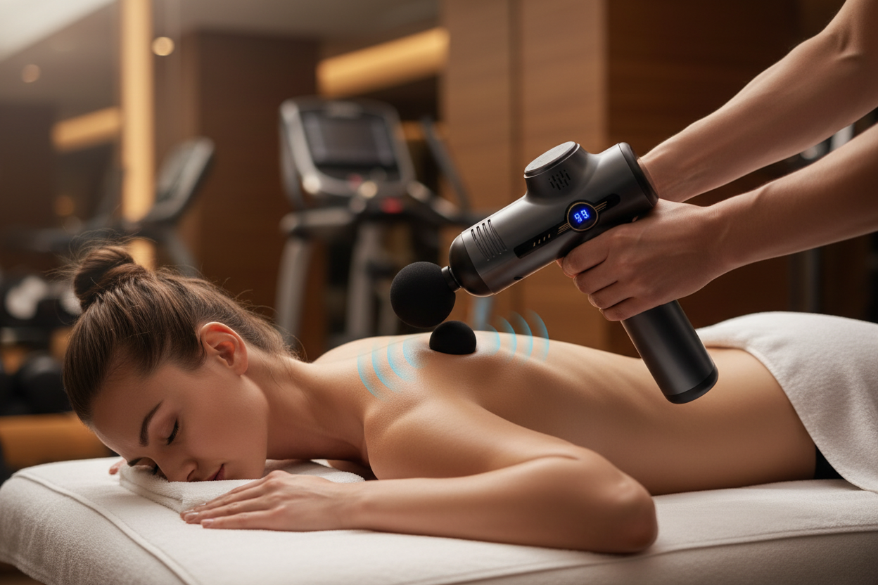 Massage gun sans fil premium